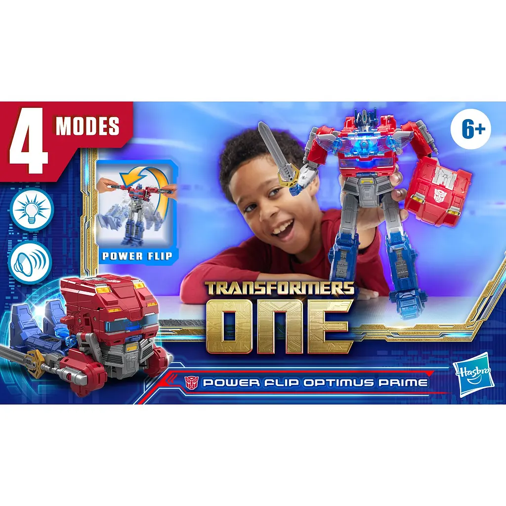 Іграшка-трансформер Hasbro Power Flip Optimus Prime (Orion Pax) (F9209) - фото 11