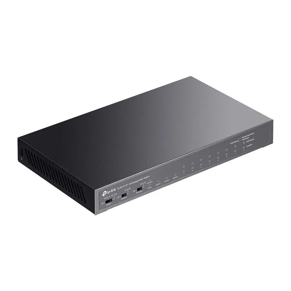 Комутатор 8-портовий 10/100 Мбіт/с із PoE+ , TL-SL1311P TP-LINK - фото 4
