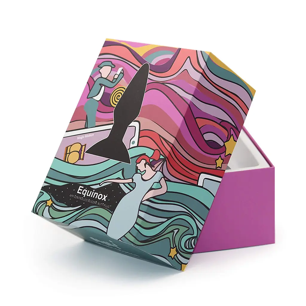 Анальна смарт-пробка Magic Motion Equinox 10.8 см (чорний) - фото 6