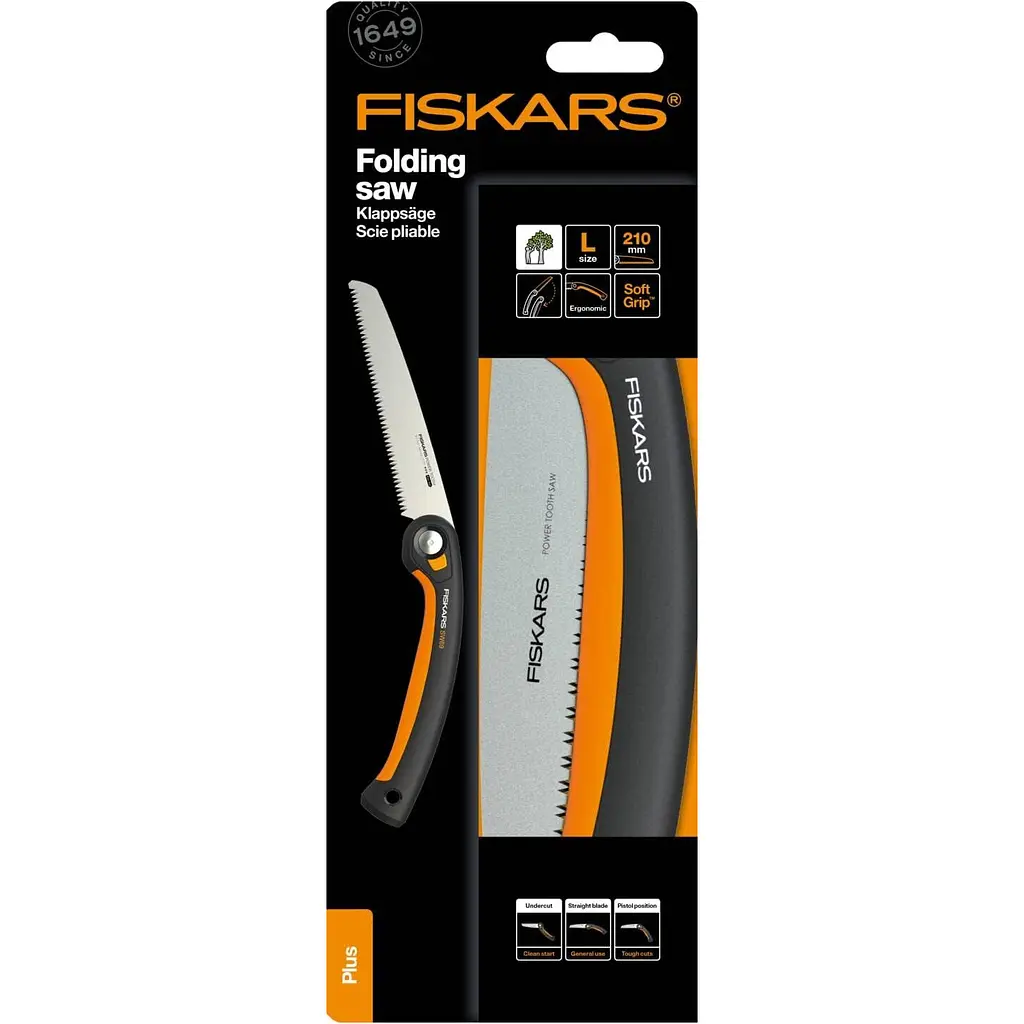 Складана пилка Fiskars Plus SW69 (1067553) - фото 14