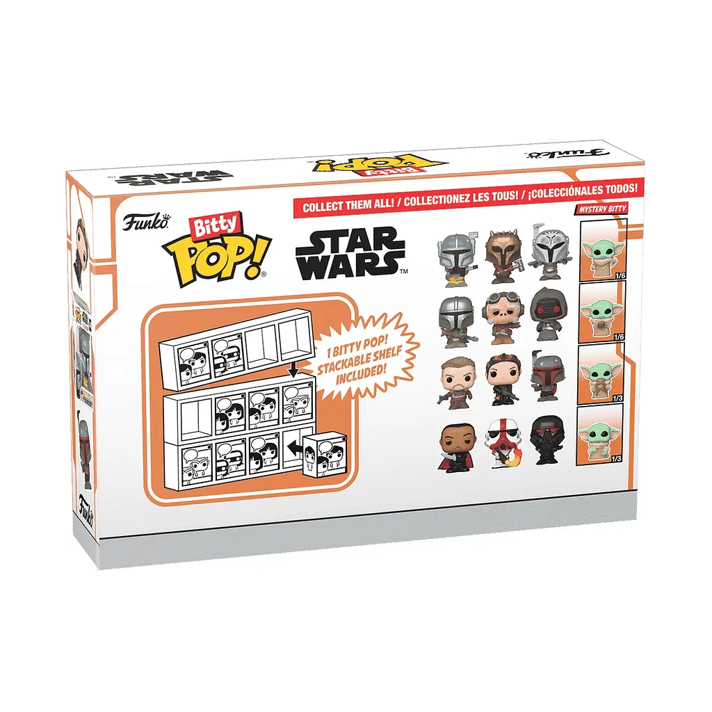 Набор подарочный Funko POP Bitty: Mandalorian - Moff Gideon 4pk det0018255 - фото 2