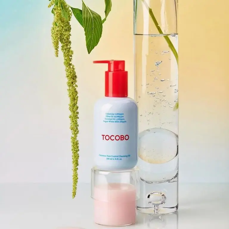 Гідрофільна олія для демакіяжу Calamine pore Control Cleansing Oil Tocobo 200 мл - фото 2