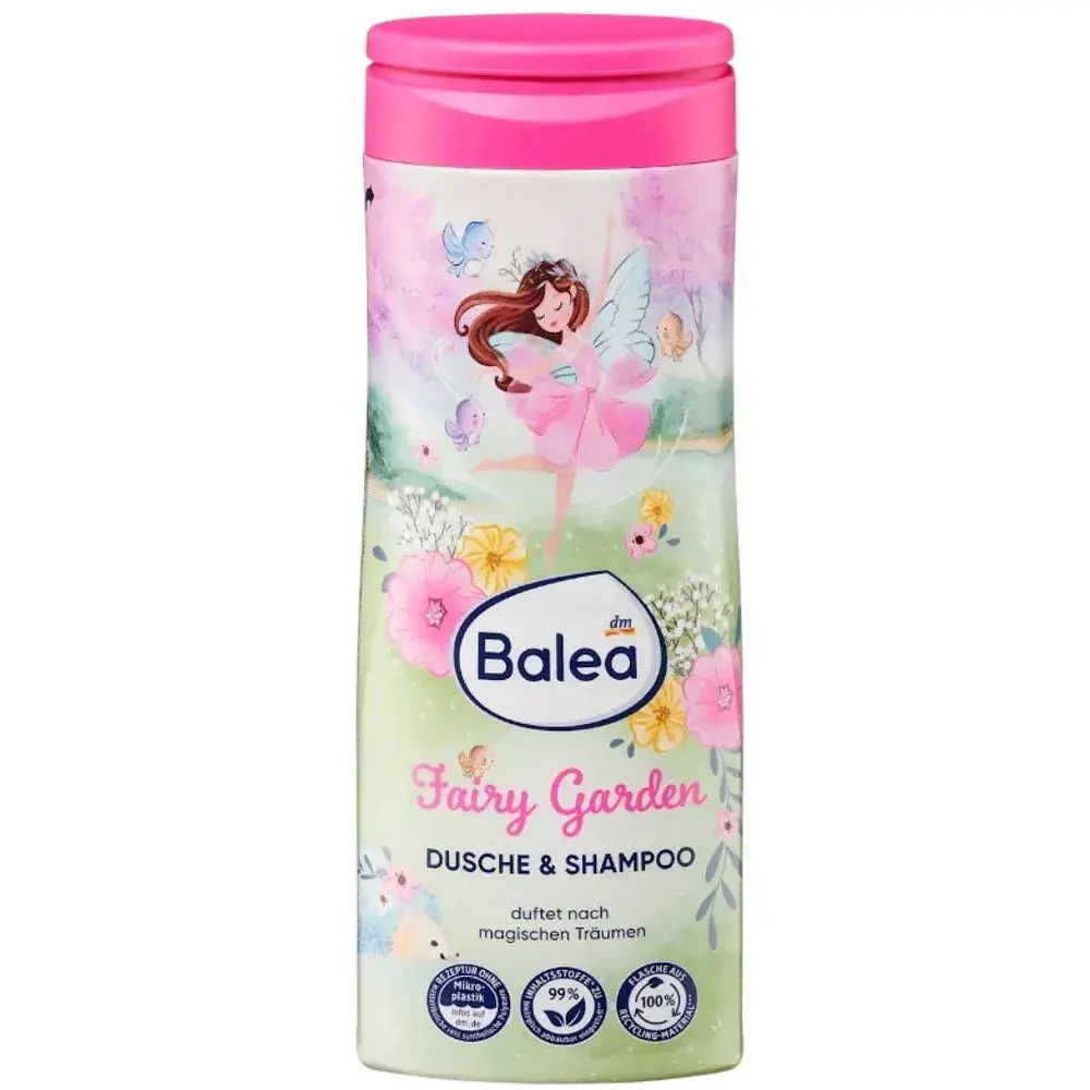 Дитячий гель-шампунь Balea Märchengarten 2в1 (Казковий сад), 300 м