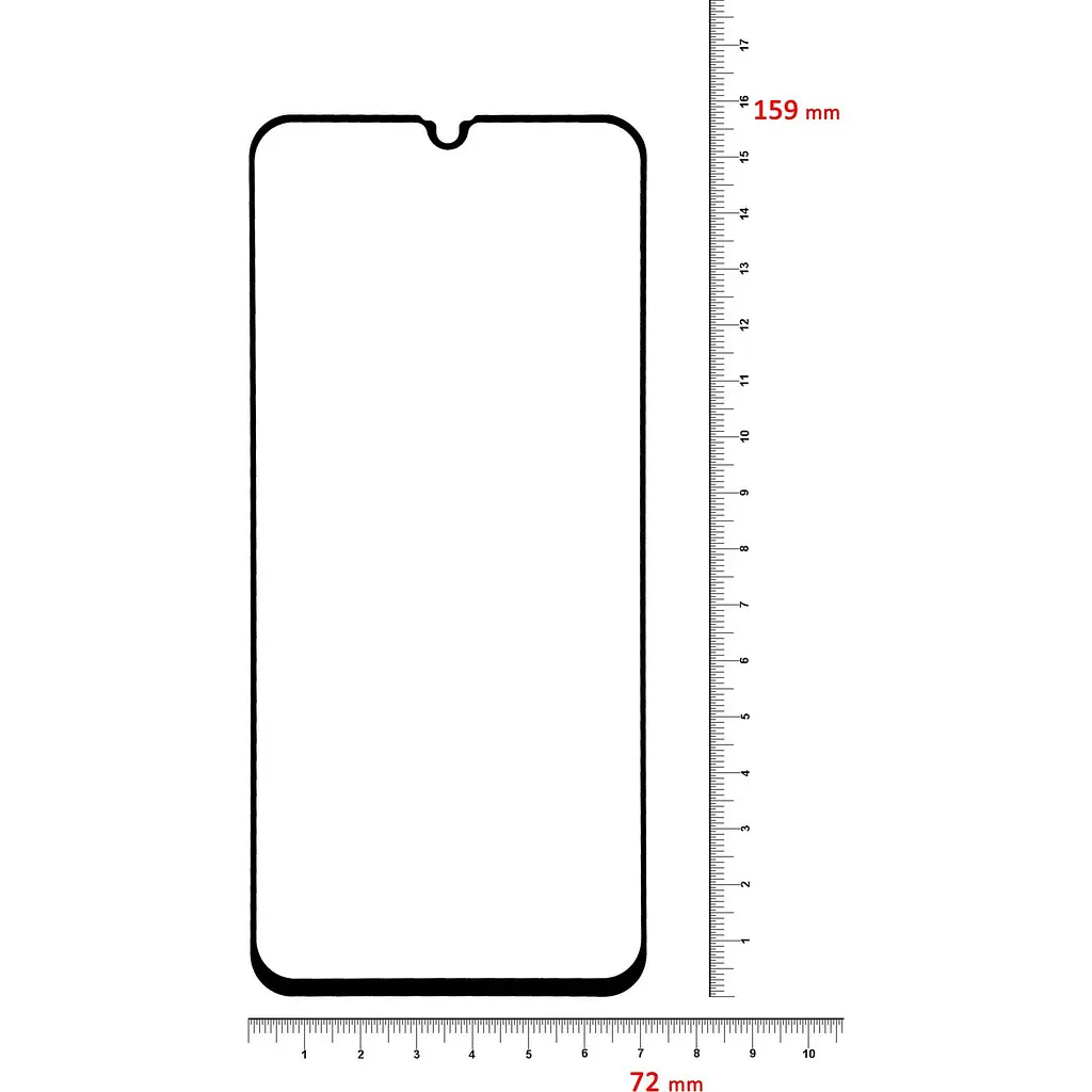 Захисне скло BeCover для Samsung Galaxy A70 SM-A705 Black (703804) - фото 3