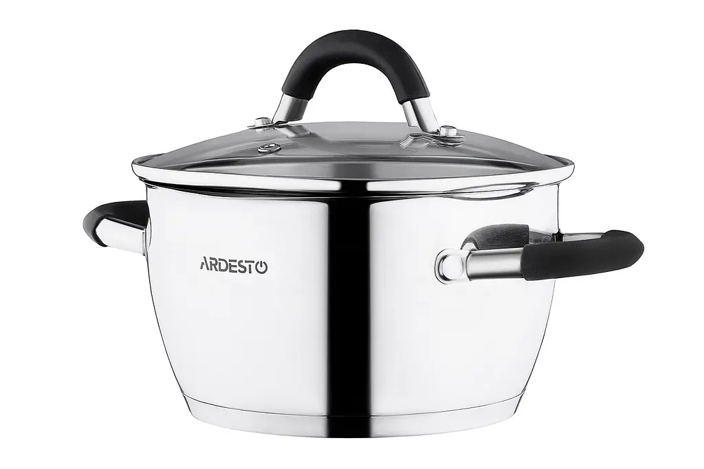 Набор посуды Ardesto Gemini Livorno, с носиком для слива, 4 предмета (AR1908GS) - фото 3