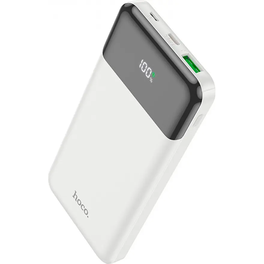 Зовнішній акумулятор Hoco J102 Cool Figure 10000mAh 20W White [101319] - фото 3