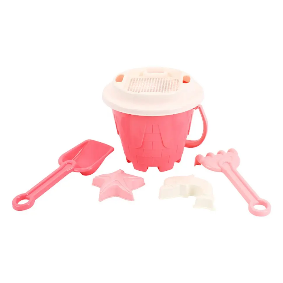 Детская игрушка ТехноК «Набор для игры с песком» 1553TXK лопатки, лопатка, грабли - фото 2