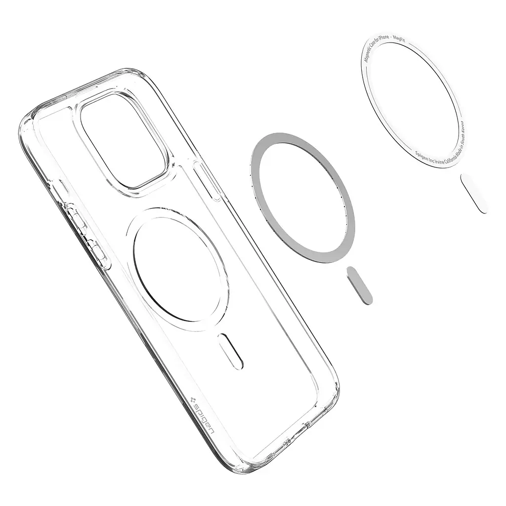 Чохол до мобільного телефона Spigen Apple Iphone 14 Pro Ultra Hybrid MagFit Graphite (ACS04970) - фото 6