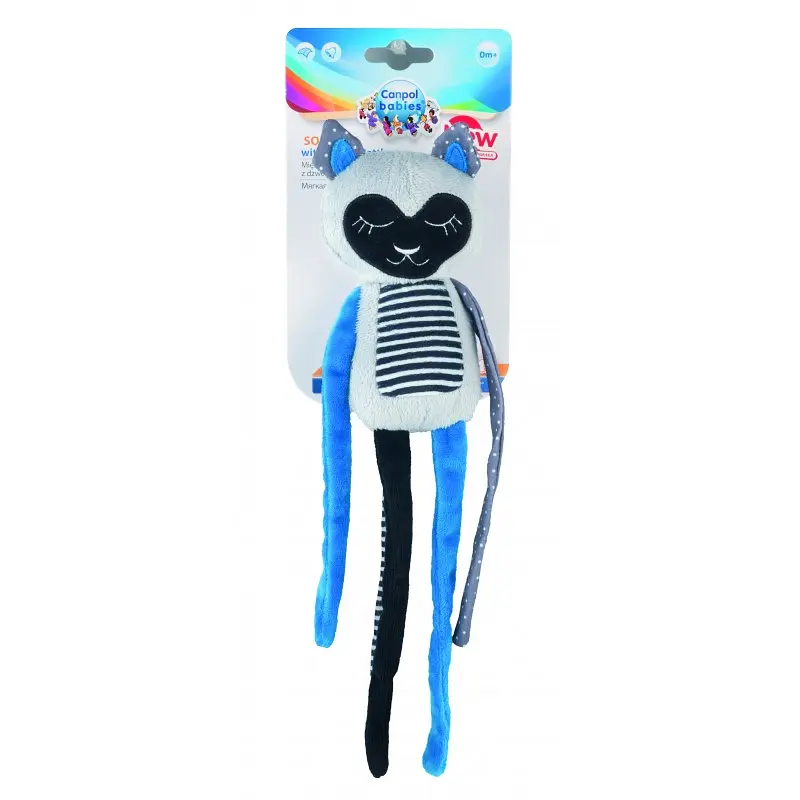 Плюшева іграшка-підвіска Canpol Babies Jungle, синій (68/059_blu) - фото 3