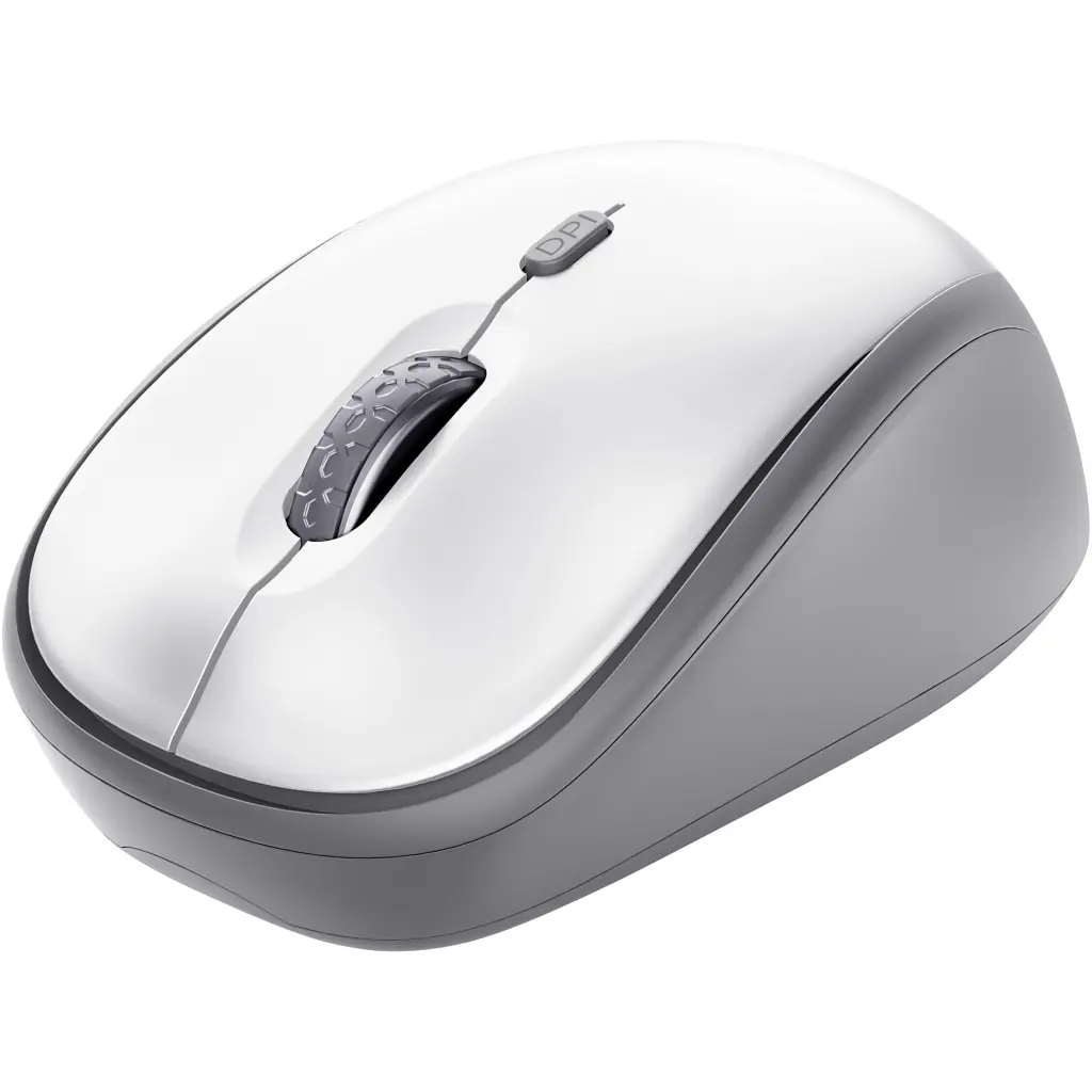 Мишка Trust Yvi+ Silent Wireless White (25513)