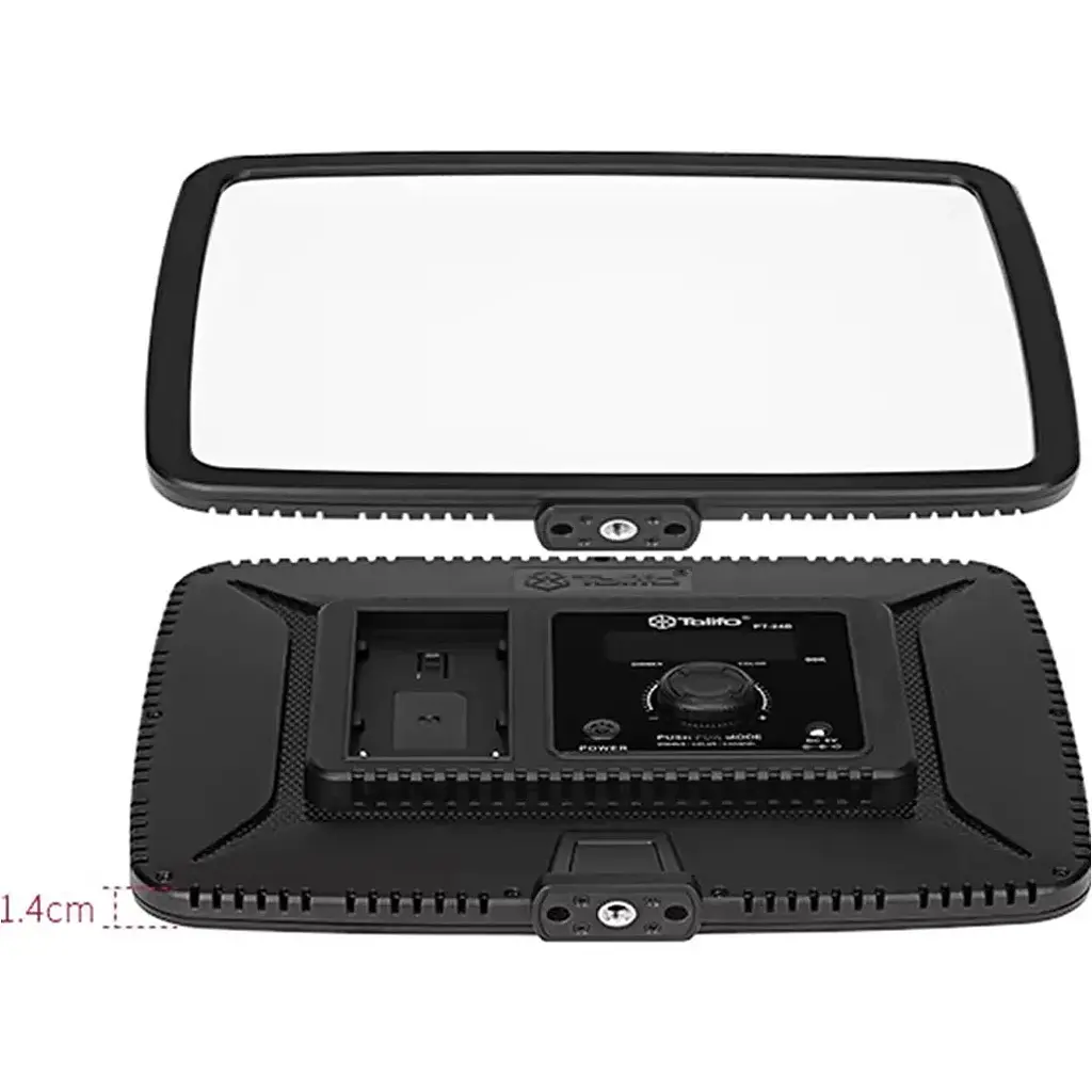 Накамерный свет Tolifo PT-24B 24W color 3200-5600K [110711] - фото 3