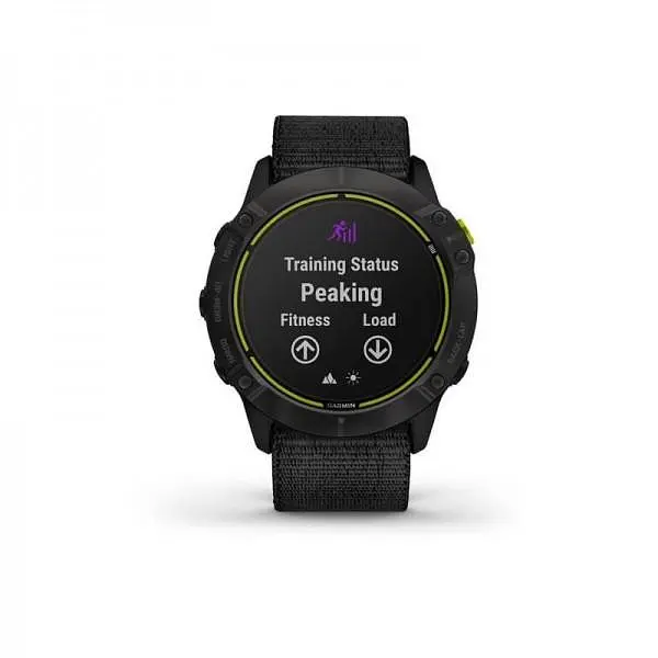 Смарт-годинник Garmin Enduro Carbon Gray Titanium with Black UltraFit Nylon Strap (010-02408-01/11) - фото 4