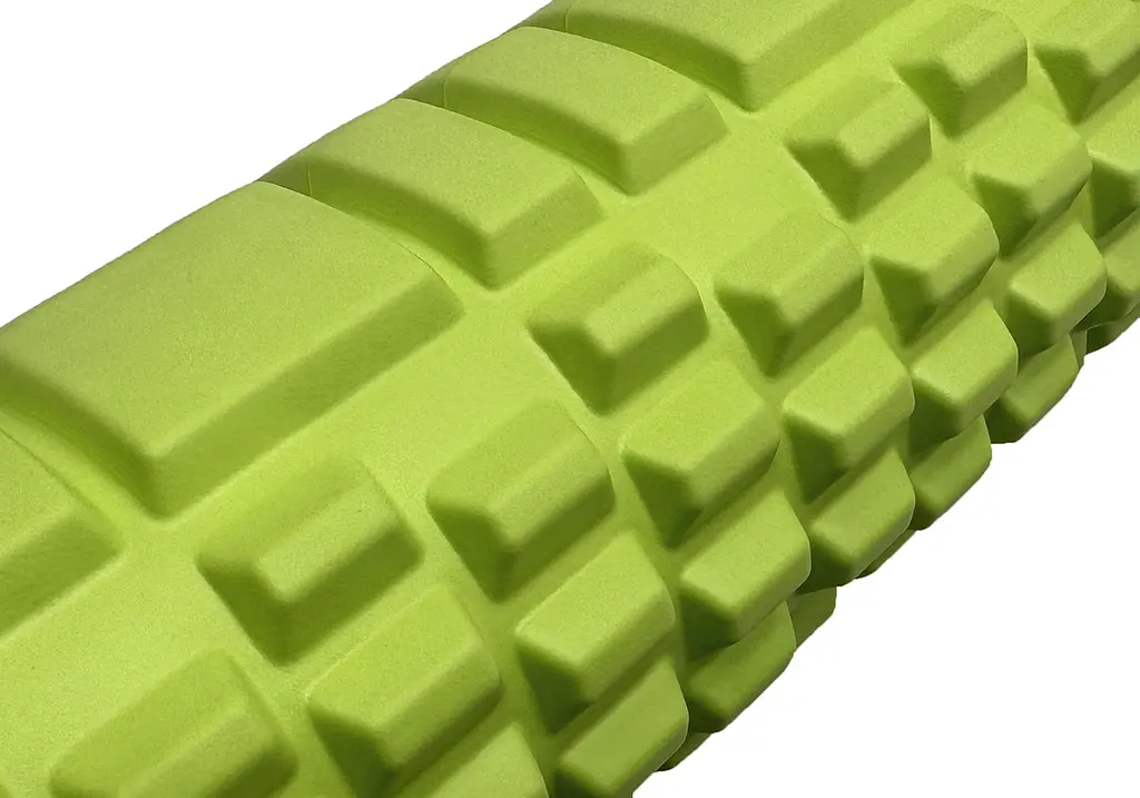 Масажний ролик EasyFit Grid Roller 45 см v.2.1 Салатовий - фото 2