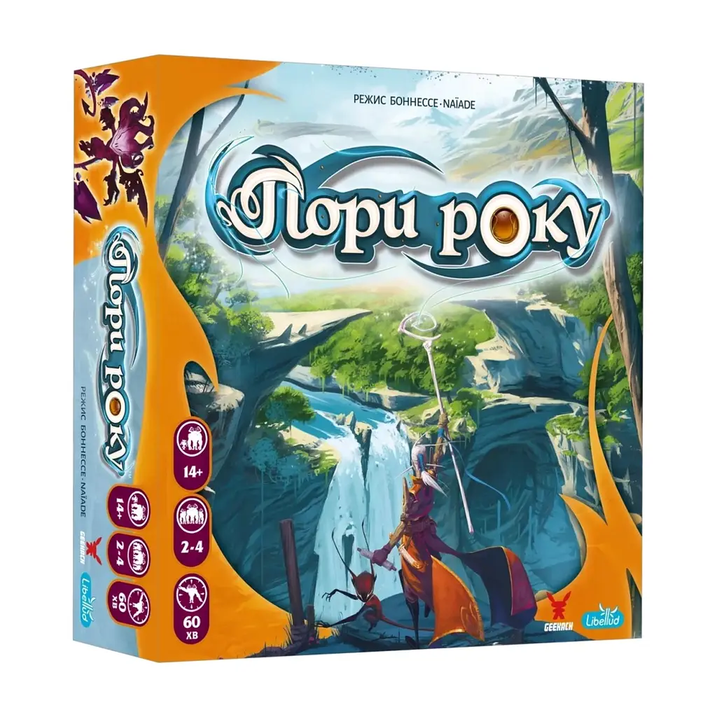 Настільна гра Geekach Games Пори року (Seasons) (укр.) (GKCH185se)