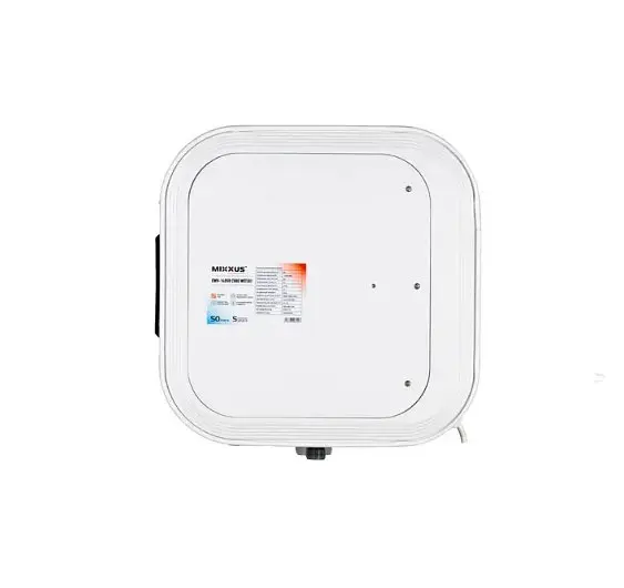 Водонагреватель Mixxus EWH-14050 CUBE WET(Н) 50 л, 2 кВт, мокрый ТЭН, горизонтальный, квадратный, белый (WH0614) - фото 3