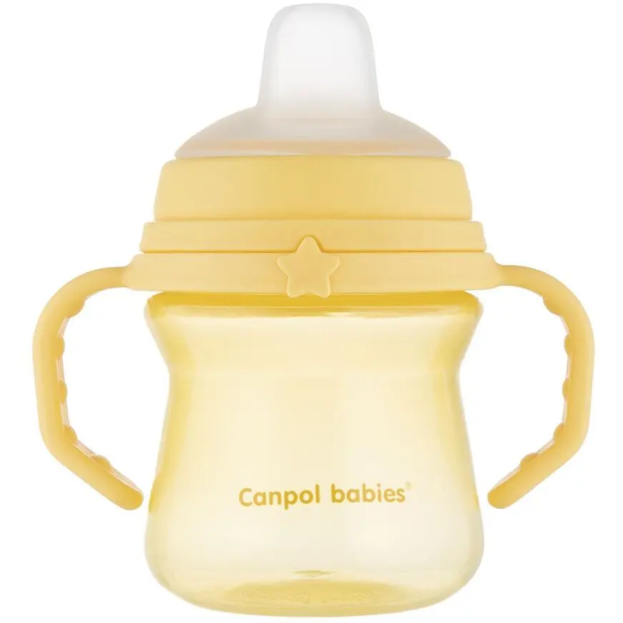 Кружка тренувальна Canpol babies First Cup Bonjour Paris 150 мл жовтий - фото 4