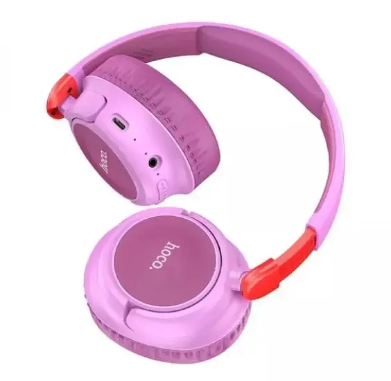 Навушники Bluetooth Hoco W43 Adventure BT headphones Purple - фото 2