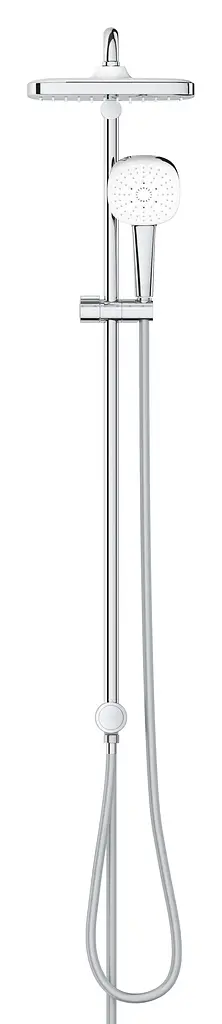 Душева система Grohe Flex Tempesta System з перемикачем настінного монтажу 250 Cube 26694001, Хром - фото 3