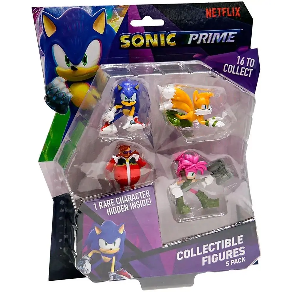 Набір ігрових фігурок Sonic Prime Пригоди Ємі, 6,5 см (SON2040C) - фото 2