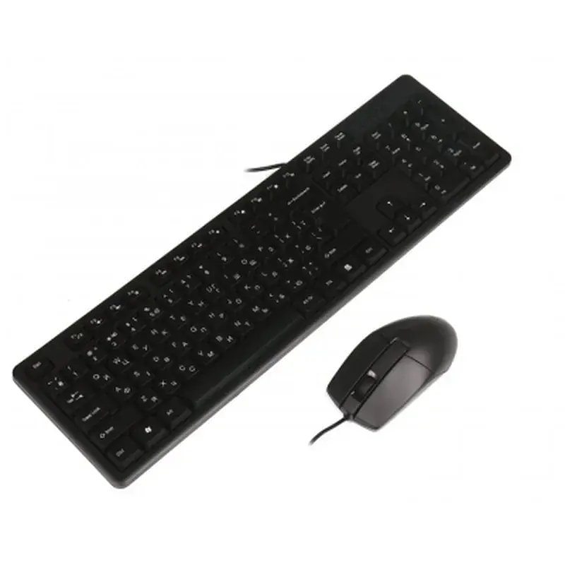 Комплект A4Tech KK-3330 USB Black (4711421961851) - фото 4