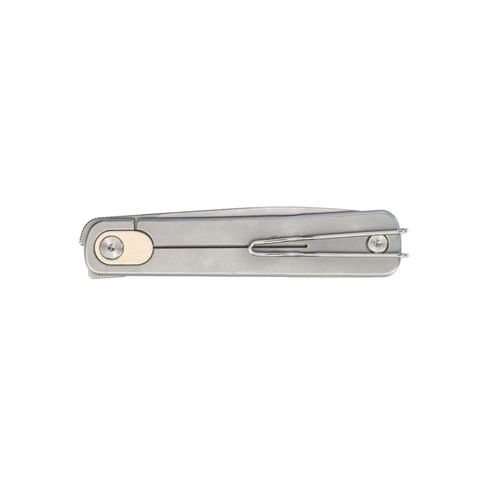 Ніж складаний туристичний SRM Palfrey 135L-GT (8.3 см) 14C28N / G10 білий - фото 4