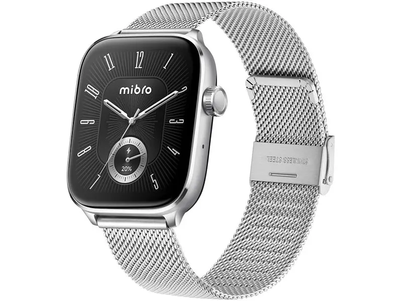 Смарт-годинник Mibro Fit 44mm Silver (XPAW027S)
