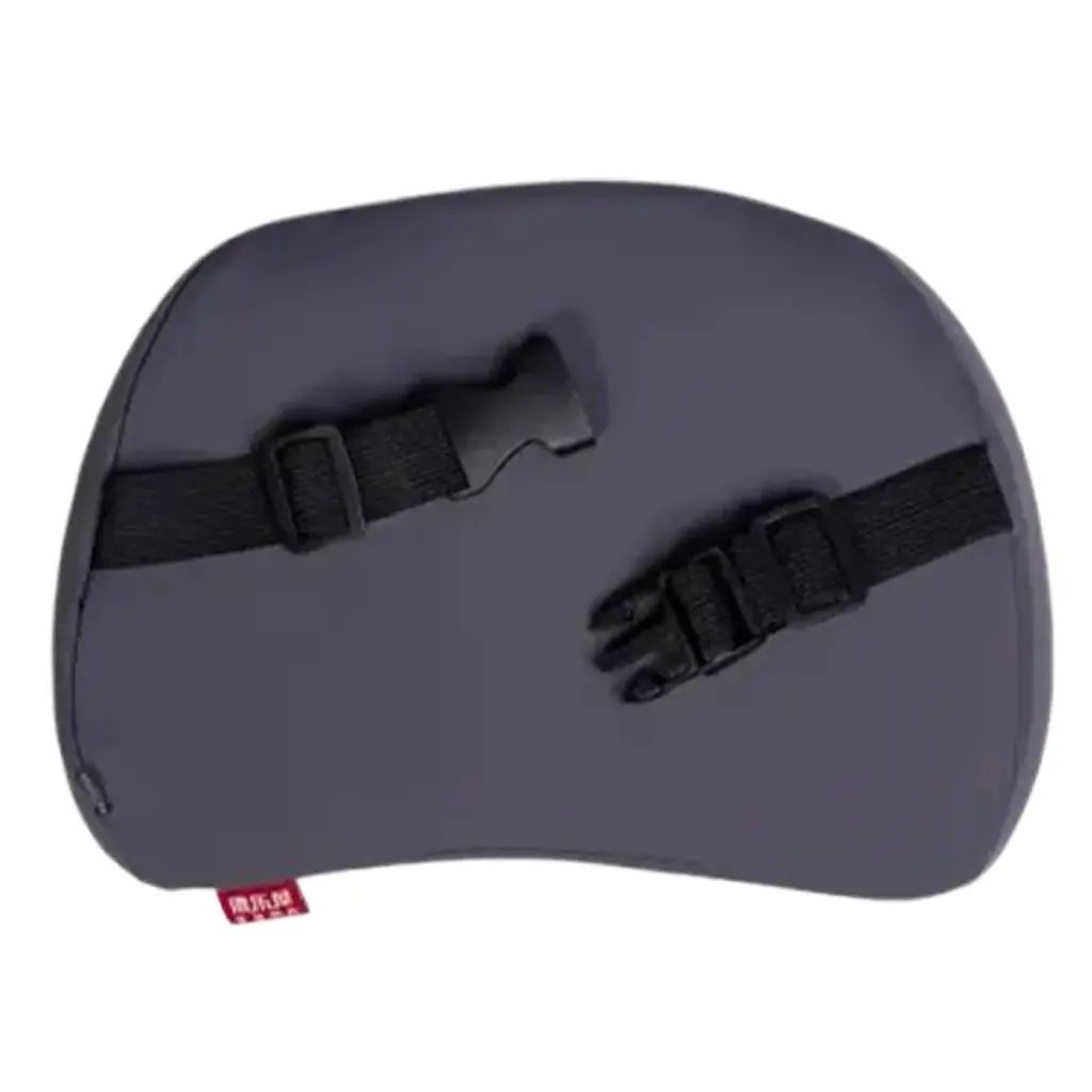 Подушка підголовник ортопедична Yiwu Memory Foam 30х20х13 см сіра - фото 3