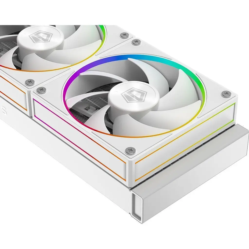 Система водяного охолодження ID-COOLING Space LCD SL360 White [148459] - фото 3