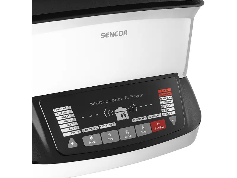 Мультипіч (аерофритюрниця) Sencor SFR9400WH - фото 4