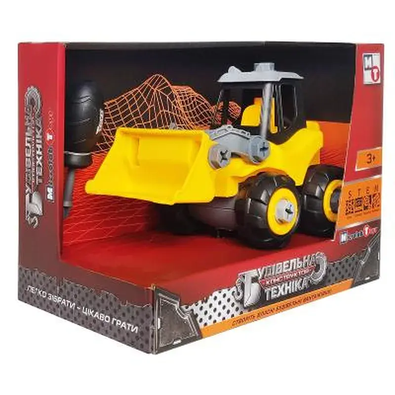 Конструктор Microlab Toys Будівельна техніка — трактор (MT8910А) - фото 3