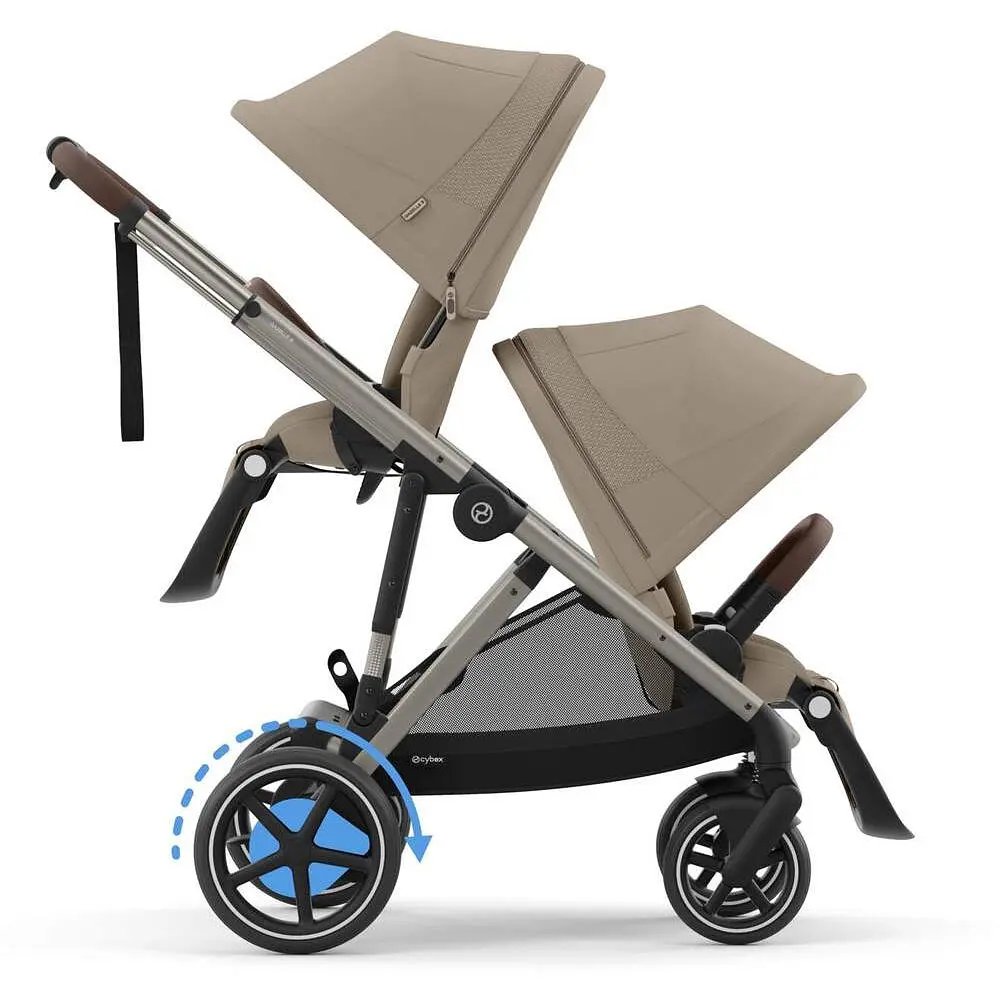 Коляска Cybex eGazelle S TPE Almond Beige (524000547) - фото 7