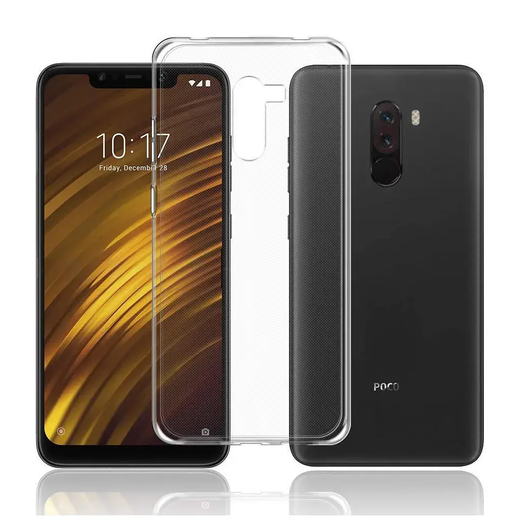Чохол до мобільного телефона Laudtec для Xiaomi Pocophone F1 Clear tpu (Transperent) (LC-XPF1) - фото 5