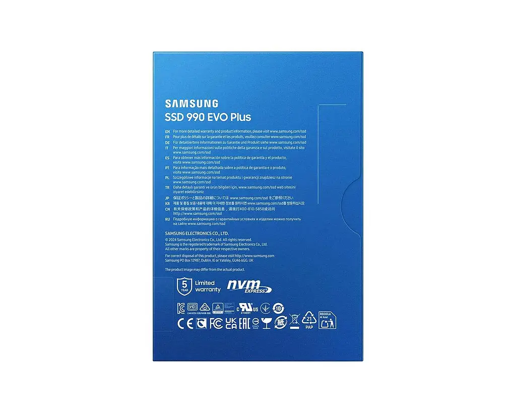 SSD накопичувач Samsung 990 EVO Plus 2 TB (MZ-V9S2T0BW) - фото 7