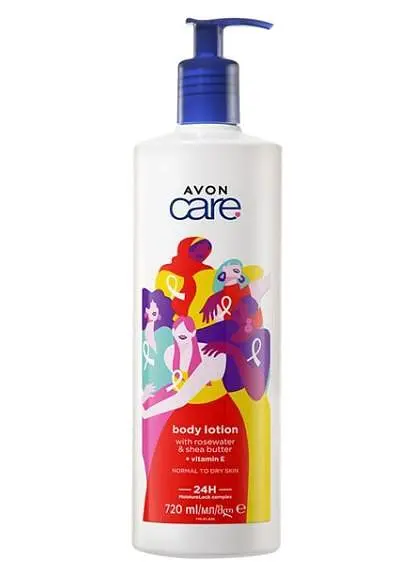 Лосьйон для тіла Avon з екстрактом троянди та маслом ши «Сяйво», 720 мл