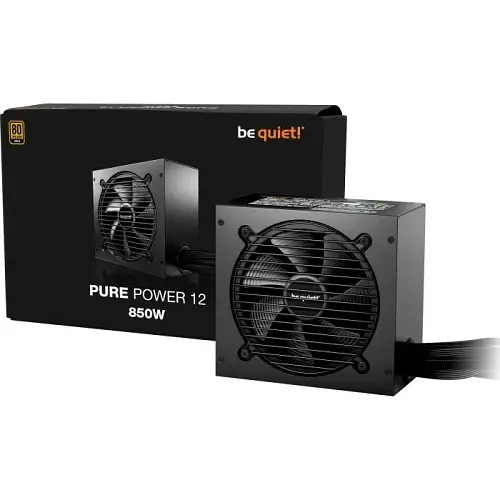 Блок живлення 850 Вт, Pure Power 12, Black, модульний be quiet! teh0028815 - фото 4