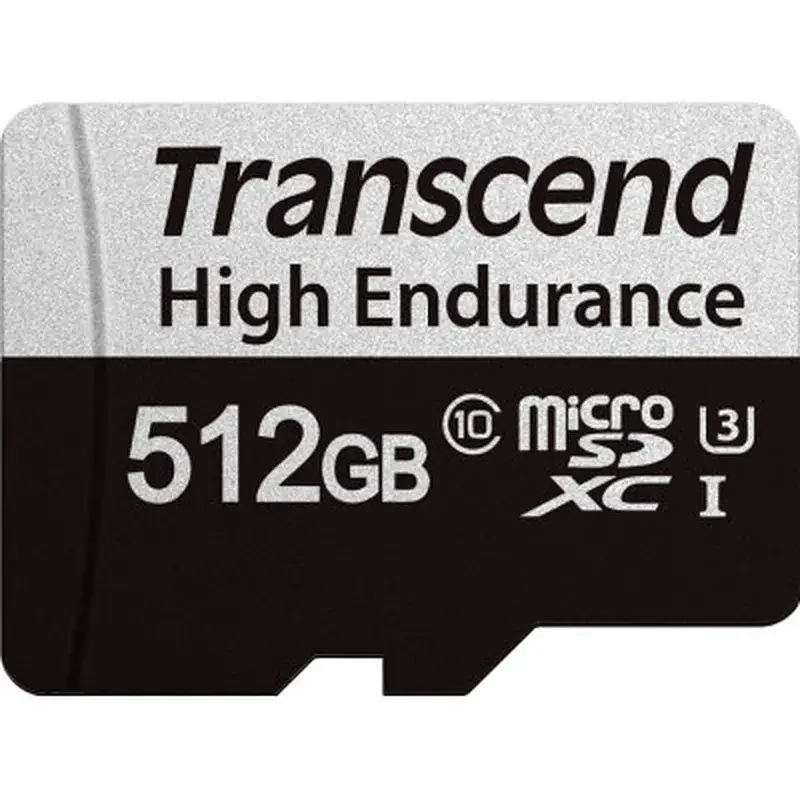 Карта пам'яті Transcend 512GB microSDXC class 10 UHS-I U3 High Endurance (TS512GUSD350V) - фото 2