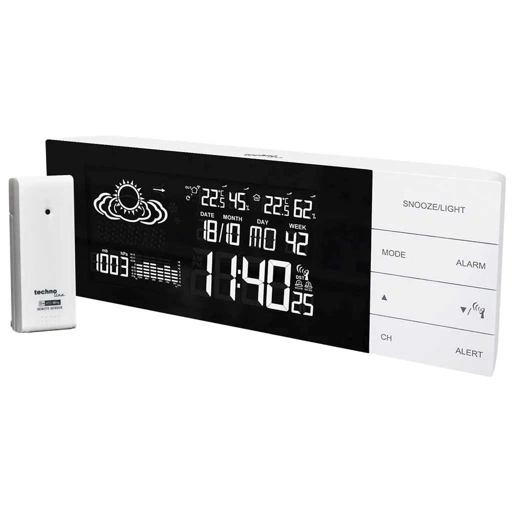 Метеостанція Technoline WS6870 White (WS6870) - фото 7