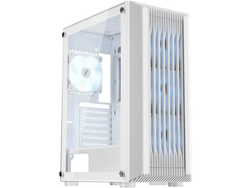 Корпус 1stPlayer H6-WH-4F7-W