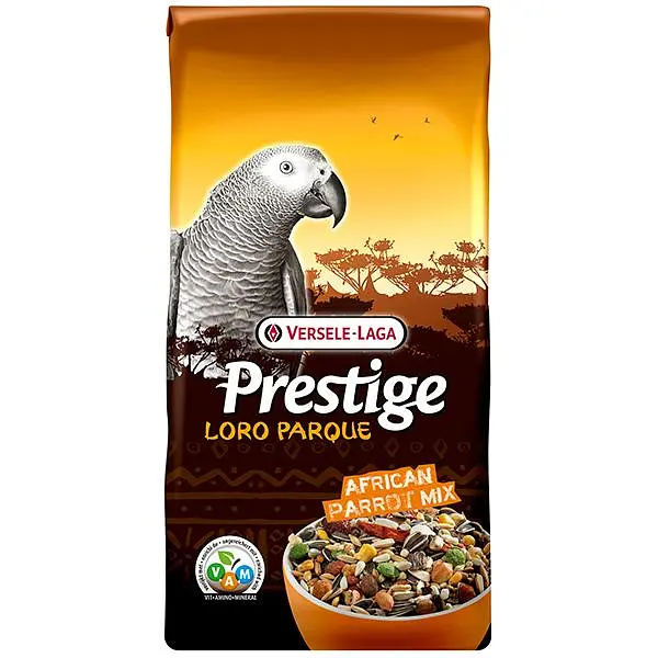 Корм для африканських великих папуг Versele-Laga Prestige Loro Parque African Parrot Верселе-лага Лоро Парк 15 кг (222041)