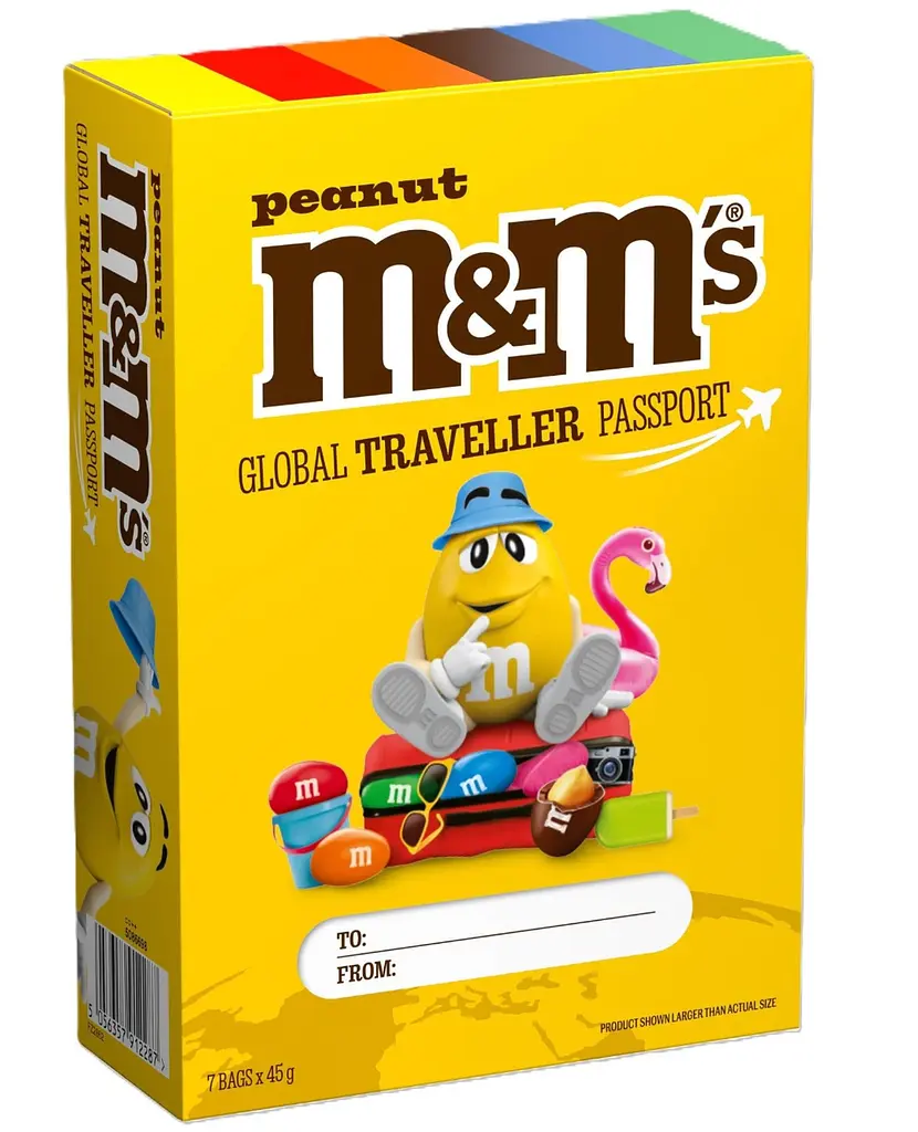 Драже M&M's Peanut Passport 7 x 45г