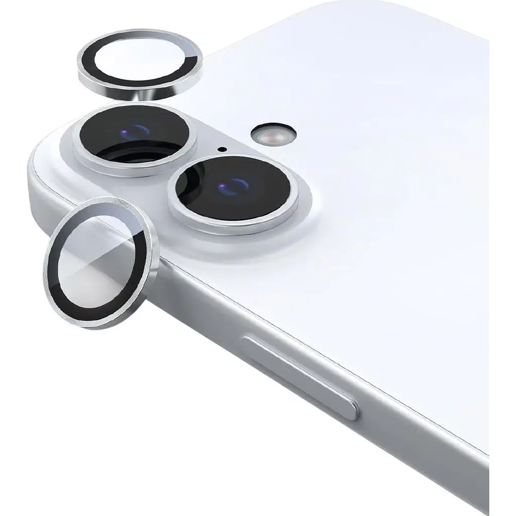 Захисне скло на камеру iLera FocusPro Lens для Apple iPhone 16/16 Plus White (iLFPW16) [124807] - фото 5