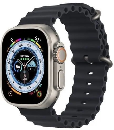 Смарт-часы Hk8 pro Max Ultra сенсорный украинское меню black (16079) - фото 2
