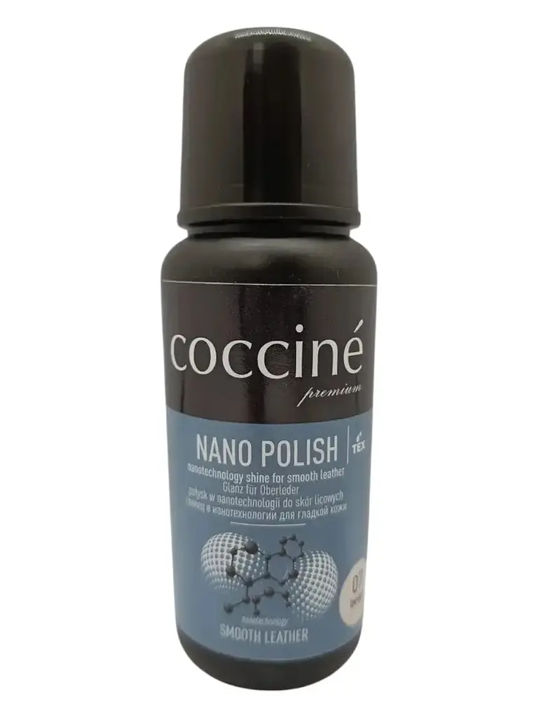 Рідкий крем-блиск для взуття COCCINE Nano Polish бежевий 75мл - фото 2