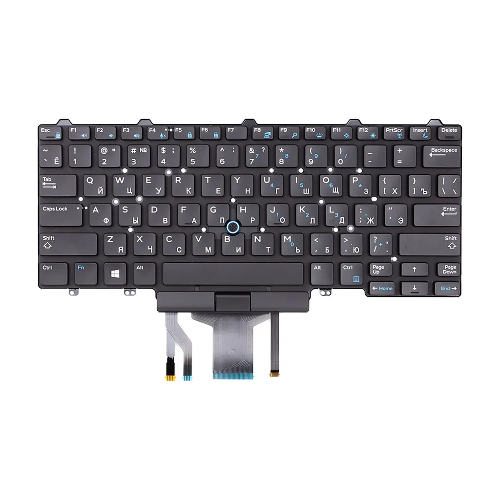 Клавіатура ноутбука Dell Latitude E5450/E5470 чорна (KB314102)