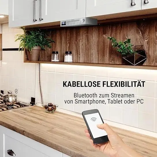 Кухонне інтернет-радіо OneConcept Streamo Chef (10034050) - фото 4