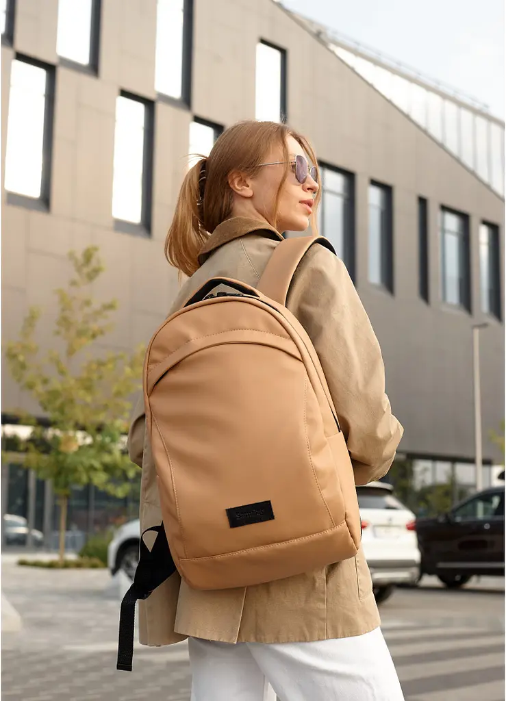 Рюкзак унісекс Sambag Zard LZN Бежевий 46 х 28 х 13 см (25000026) - фото 2
