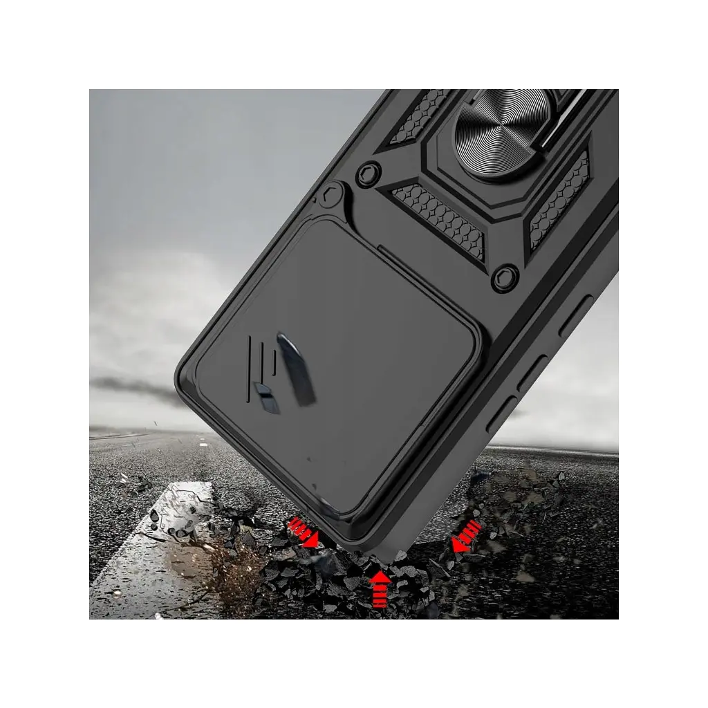 Чохол до мобільного телефона BeCover Military Xiaomi Redmi Note 14 4G Black (713451) - фото 3