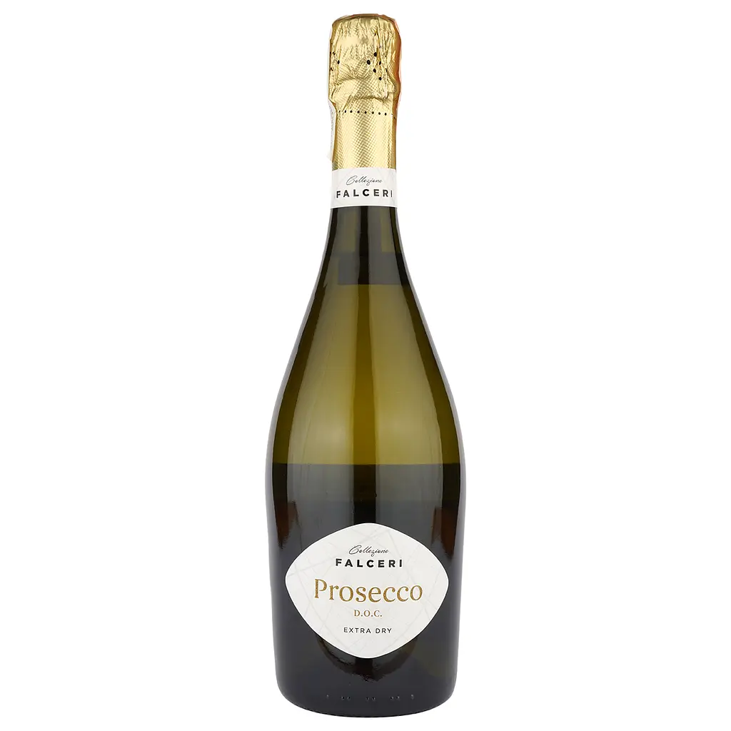 Ігристе вино Falceri Prosecco Spumante Extra Dry DOC, біле, екстра сухе, 0,75 л - фото 2