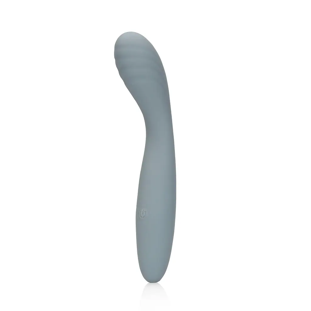 Вибратор Loveline Ultra Soft Silicone G-Spot 20 см (серый) - фото 15