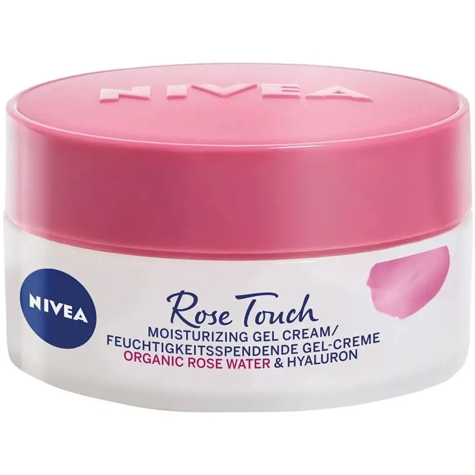 Гель-крем NIVEA Rose Touch Увлажняющий с розовой водой и гиалуроновой кислотой 50 мл - фото 2